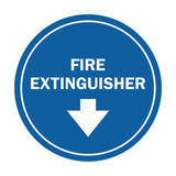 Signs ByLITA Circle Fire Extinguisher Sign