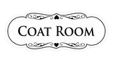 Signs ByLITA Designer Coat Room Sign