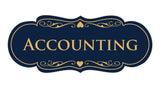 Signs ByLITA Designer Accounting Sign