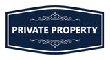 Signs ByLITA Fancy Private Property Sign