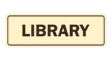 Signs ByLITA Standard Library Sign