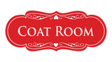 Signs ByLITA Designer Coat Room Sign
