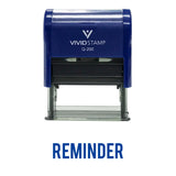 Reminder Self Inking Rubber Stamp