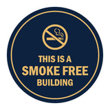 Signs ByLITA Circle This is a smoke free building Sign