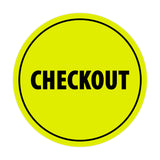 Signs ByLITA Circle Checkout Sign