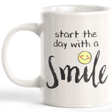 Start The Day With A Smile Coffee Mug