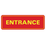 Standard ENTRANCE Door / Wall Sign