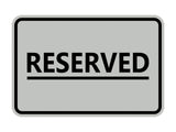 General Reserved Sign