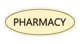 Signs ByLITA Oval Pharmacy Sign