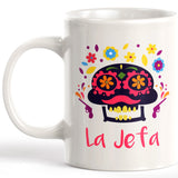 La Jefa 11oz Coffee Mug - Funny Novelty Souvenir