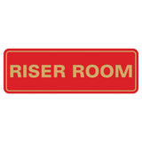 Riser Room Door / Wall Sign