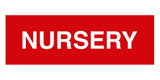 Signs ByLITA Basic Nursery Sign