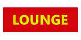 Signs ByLITA Basic Lounge Sign