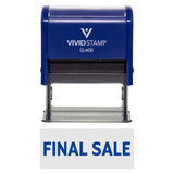 Basic FINAL SALE Self-Inking Office Rubber Stamp