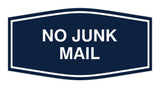 Signs ByLITA Fancy No Junk Mail Sign