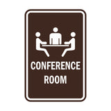 Portrait Round Conference Room Sign