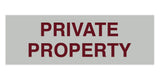 Signs ByLITA Basic Private Property Sign