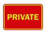 Signs ByLITA Classic Framed Private