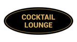 Signs ByLITA Oval Cocktail Lounge Sign