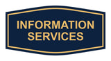 Signs ByLITA Fancy Information Services Sign