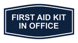 Signs ByLITA Fancy First Aid Kit in Office Sign