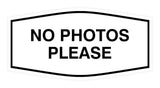 Signs ByLITA Fancy No Photos Please Sign
