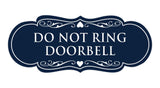 Signs ByLITA Designer Do Not Ring Doorbell Sign