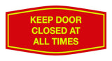 Signs ByLITA Fancy Keep Door Closed At All Times Sign