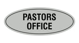 Signs ByLITA Oval Pastors Office Sign