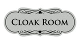 Signs ByLITA Designer Cloak Room Sign