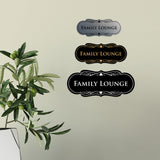 Signs ByLITA Designer Family Lounge Sign
