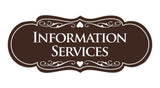 Signs ByLITA Designer Information Services Sign