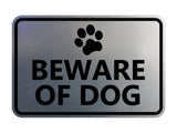 Signs ByLITA Classic Framed Beware of Dog Sign