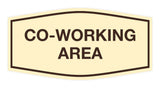 Signs ByLITA Fancy Co-Working Area Sign