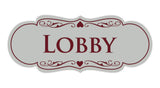 Signs ByLITA Designer Lobby Sign
