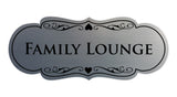 Signs ByLITA Designer Family Lounge Sign