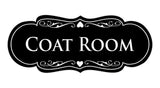 Signs ByLITA Designer Coat Room Sign