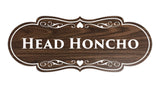 Signs ByLITA Designer Head Honcho Sign