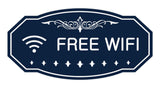 Victorian Free Wifi Sign