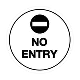 Signs ByLITA Circle No Entry Sign