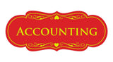 Signs ByLITA Designer Accounting Sign
