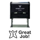 GREAT JOB Teacher Self Inking Rubber Stamp