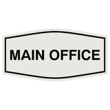 Fancy Main Office Sign