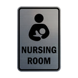 Portrait Round Nursing Room Sign