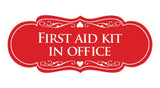Signs ByLITA Designer First Aid Kit In Office Sign