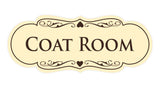 Signs ByLITA Designer Coat Room Sign