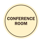 Signs ByLITA Circle Conference Room Sign