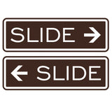 Classic Slide Door Sign