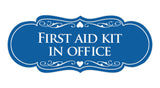 Signs ByLITA Designer First Aid Kit In Office Sign