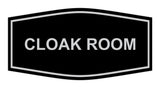 Signs ByLITA Fancy Cloak Room Sign